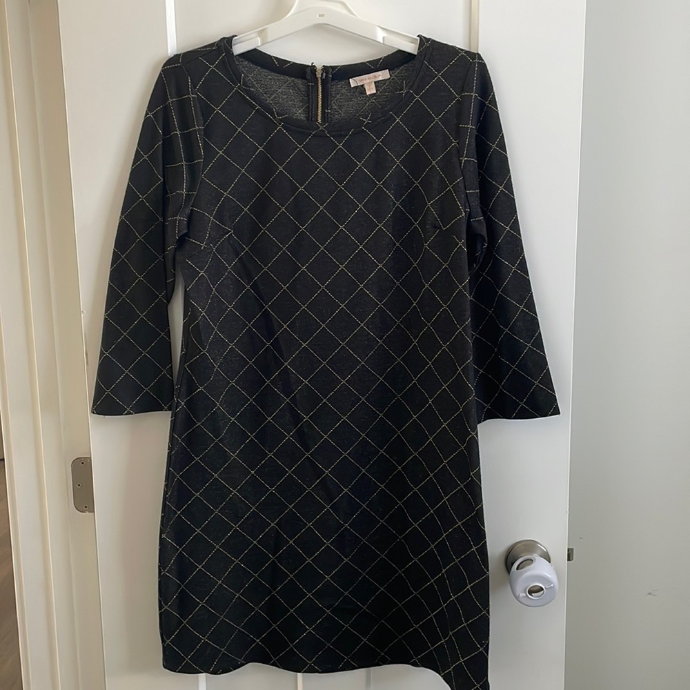 Black & Gold Dress